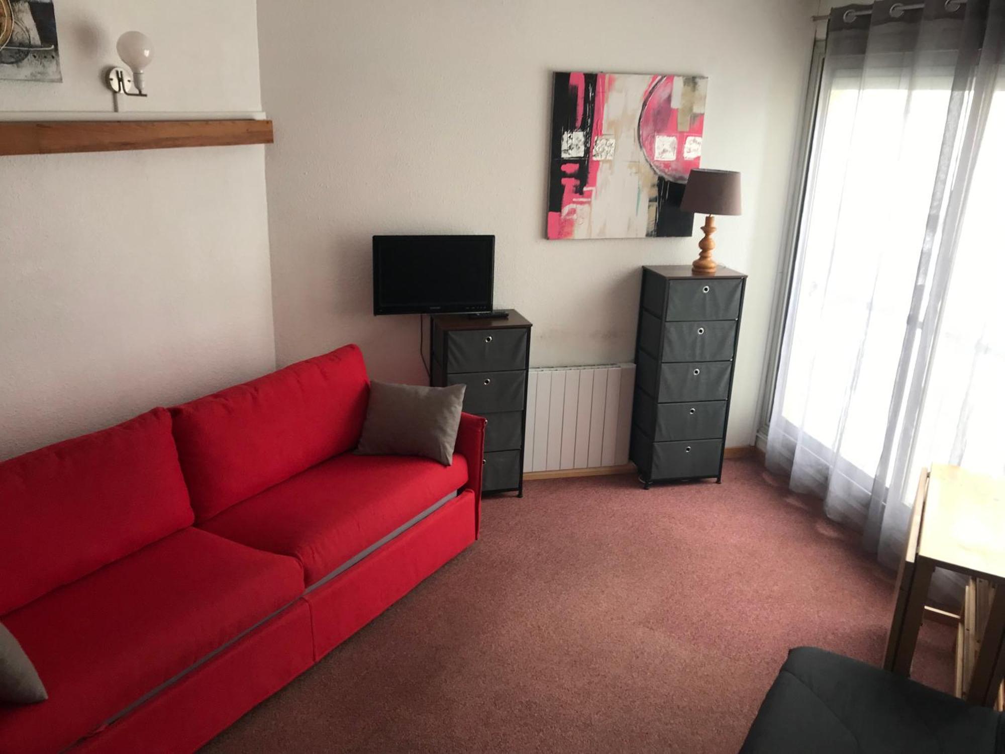 Studio Bareges- 1 Piece Location Pour 2 Personnes, Station Ski Bareges-La Mongie Luaran gambar